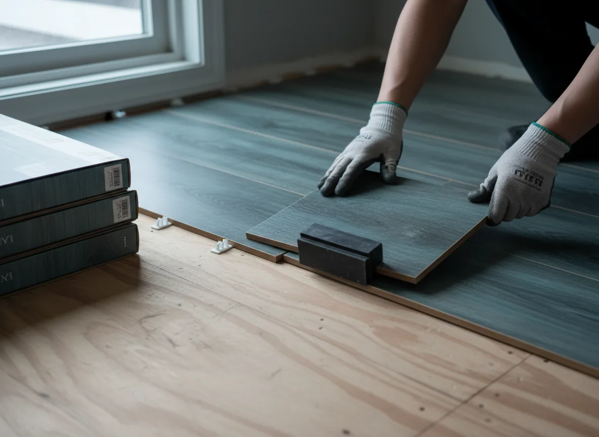 Luxury Vinyl Plank Installation company in Chataignier, LA